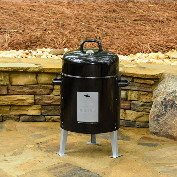 Masterbuilt John McLemore Signature Series Black Charcoal Bullet Smoker